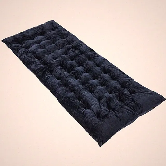 75"x 27.5" Camping Cot Pad Sleeping Mattress Crystal Velvet Outdoor Soft Cushion