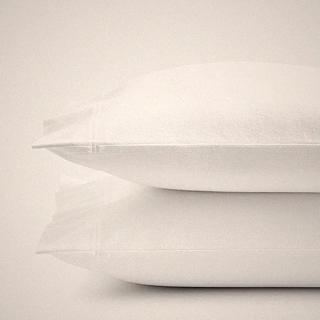 Luxe Ultra-Cozy Cotton Velvet Flannel Pillowcase Set-Legends Luxury|63731