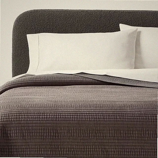 Ruched Velvet Quilt - Threshold